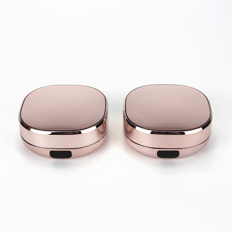 Factory Spot 15g Square Air Cushion Box Rose Gold Spray -Plated Shell Concealer Inner Bile Replacement Bb Cream Packaging Material