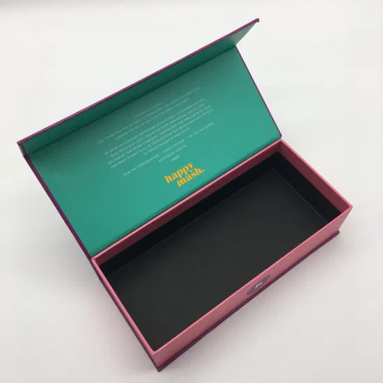 주문 엄밀한 서류상 포장 전자 제품 선물 상자 손가락으로 튀김 자석 상자